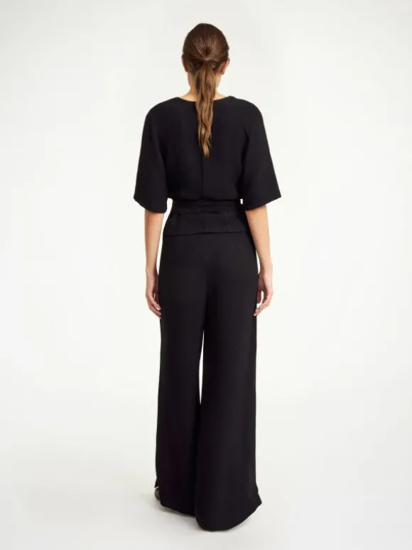 By Malene Birger Campione bukser med brede ben
