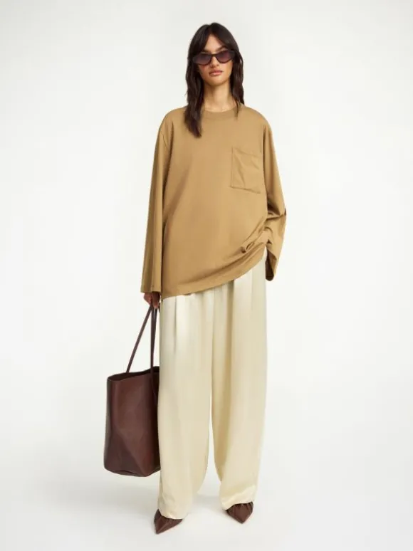 By Malene Birger Fayeh langærmet T-shirt