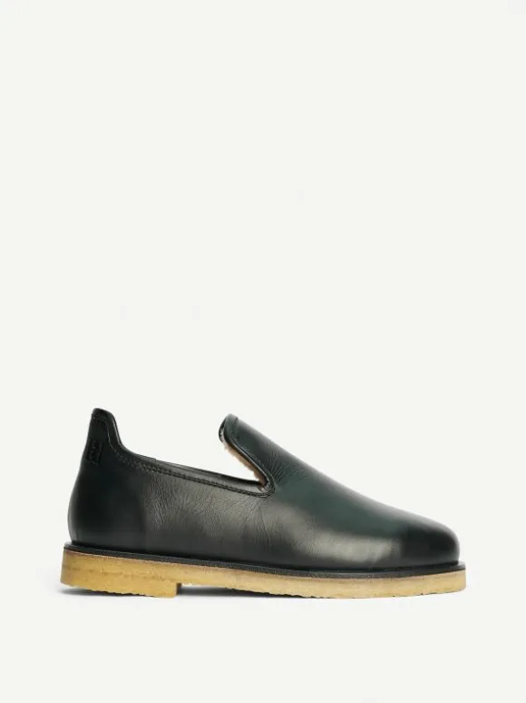 By Malene Birger Romine slippers i læder